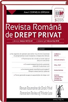 Romanian Review of Private Law Cover Image